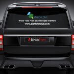 Vinyl rear window decal for cars – StickerTitans.com product