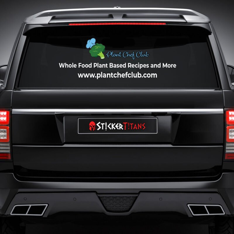 Vinyl rear window decal for cars – StickerTitans.com product